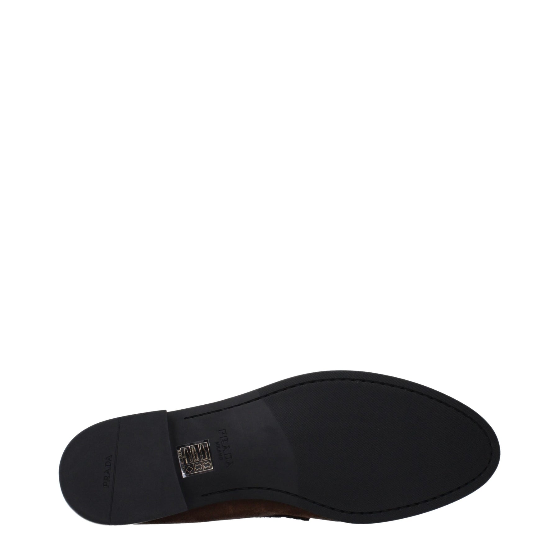 Prada Brown Leather Slip-On Loafers | Regal Royce