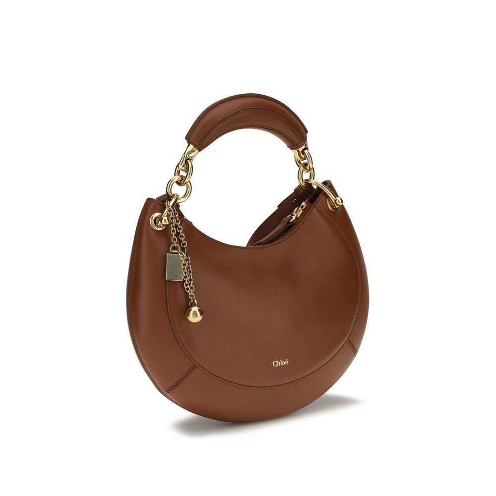 Chloé Brown Calf Leather Bos Taurus Shoulder Bag | Regal Royce