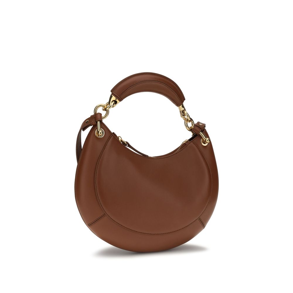 Chloé Brown Calf Leather Bos Taurus Shoulder Bag | Regal Royce