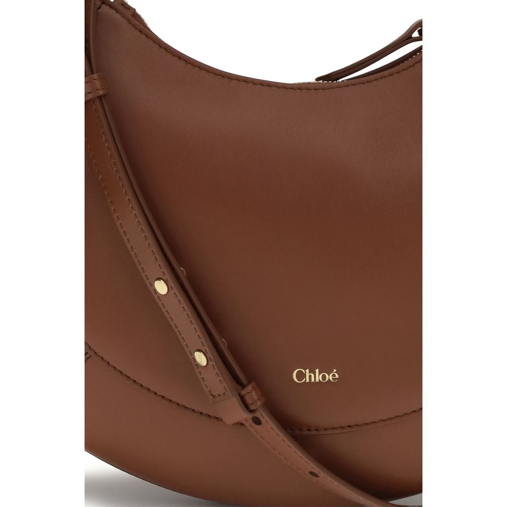 Chloé Brown Calf Leather Bos Taurus Shoulder Bag | Regal Royce