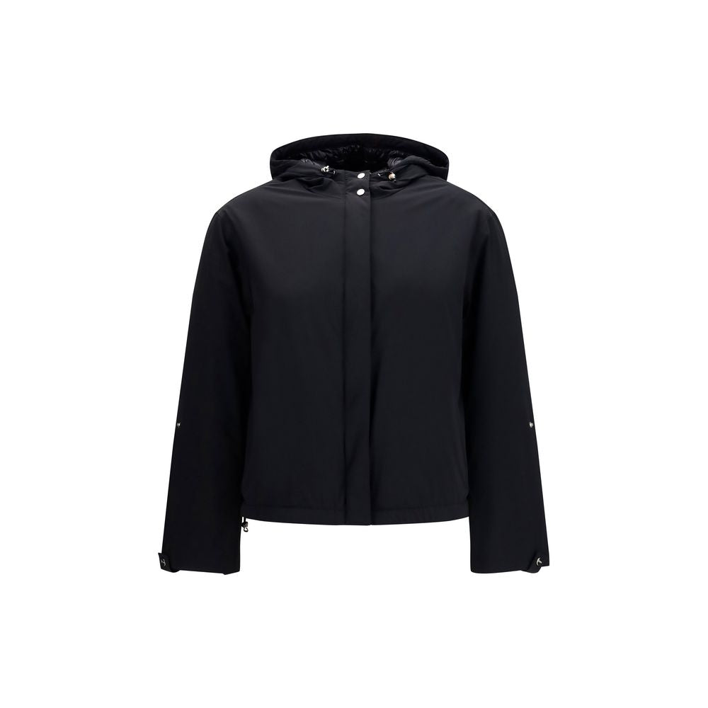 Herno Black Polyamide Shell Jacket | Regal Royce