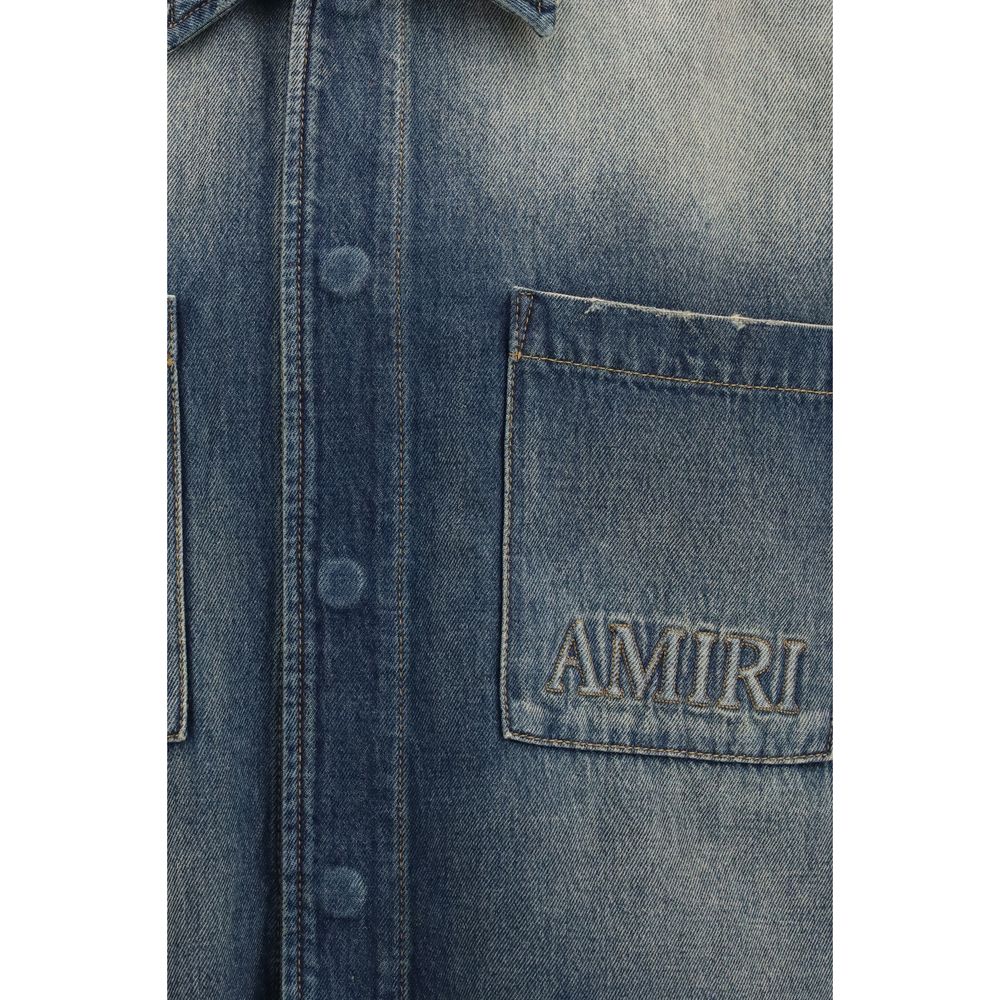Amiri Blue Denim Shirt | Regal Royce
