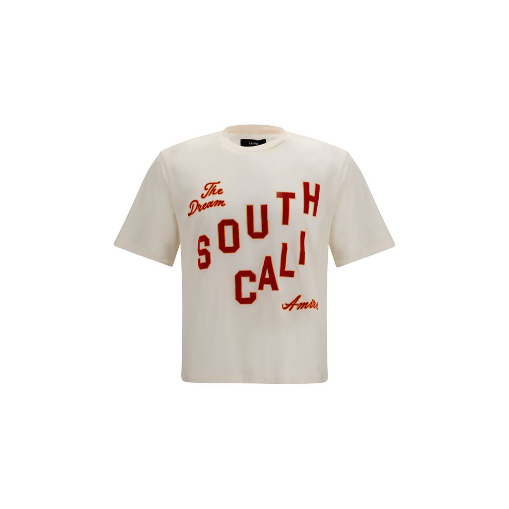 Amiri Beige Cotton T-Shirt | Regal Royce