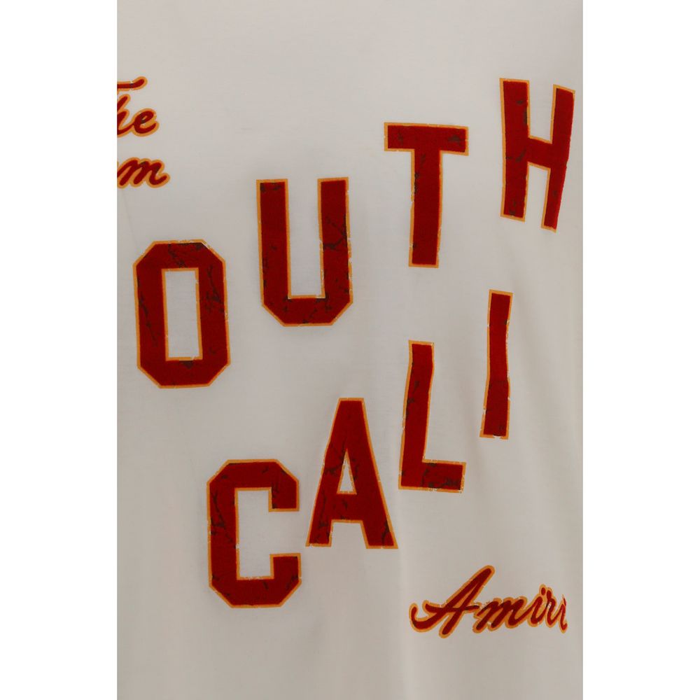 Amiri Beige Cotton T-Shirt | Regal Royce