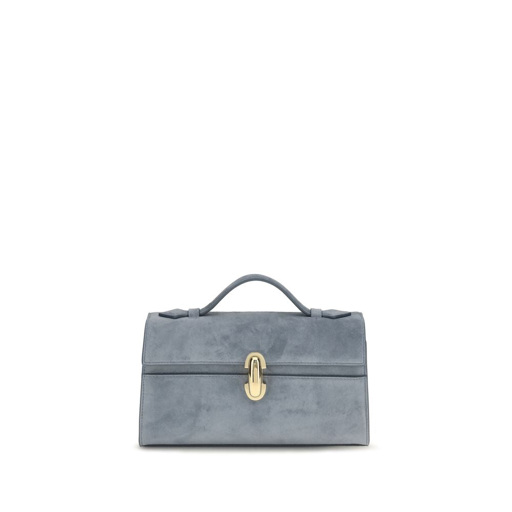 Savette Blue Calf Leather Bos Taurus Handbag | Regal Royce