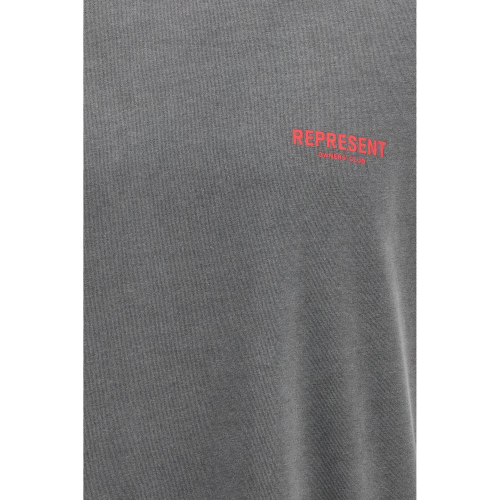 Represent Gray Cotton T-Shirt | Regal Royce