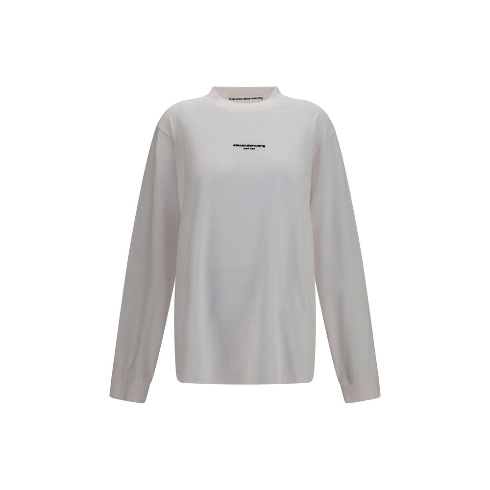 Alexander Wang White Cotton T-Shirt | Regal Royce