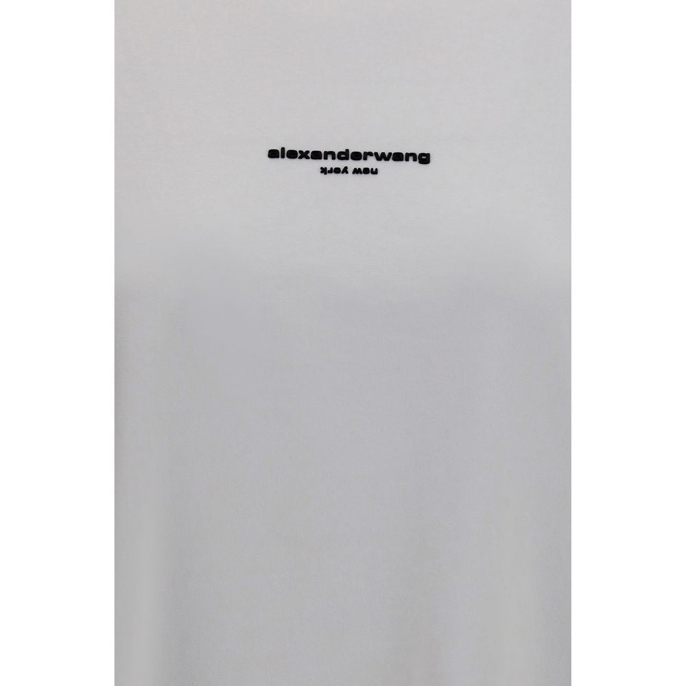 Alexander Wang White Cotton T-Shirt | Regal Royce