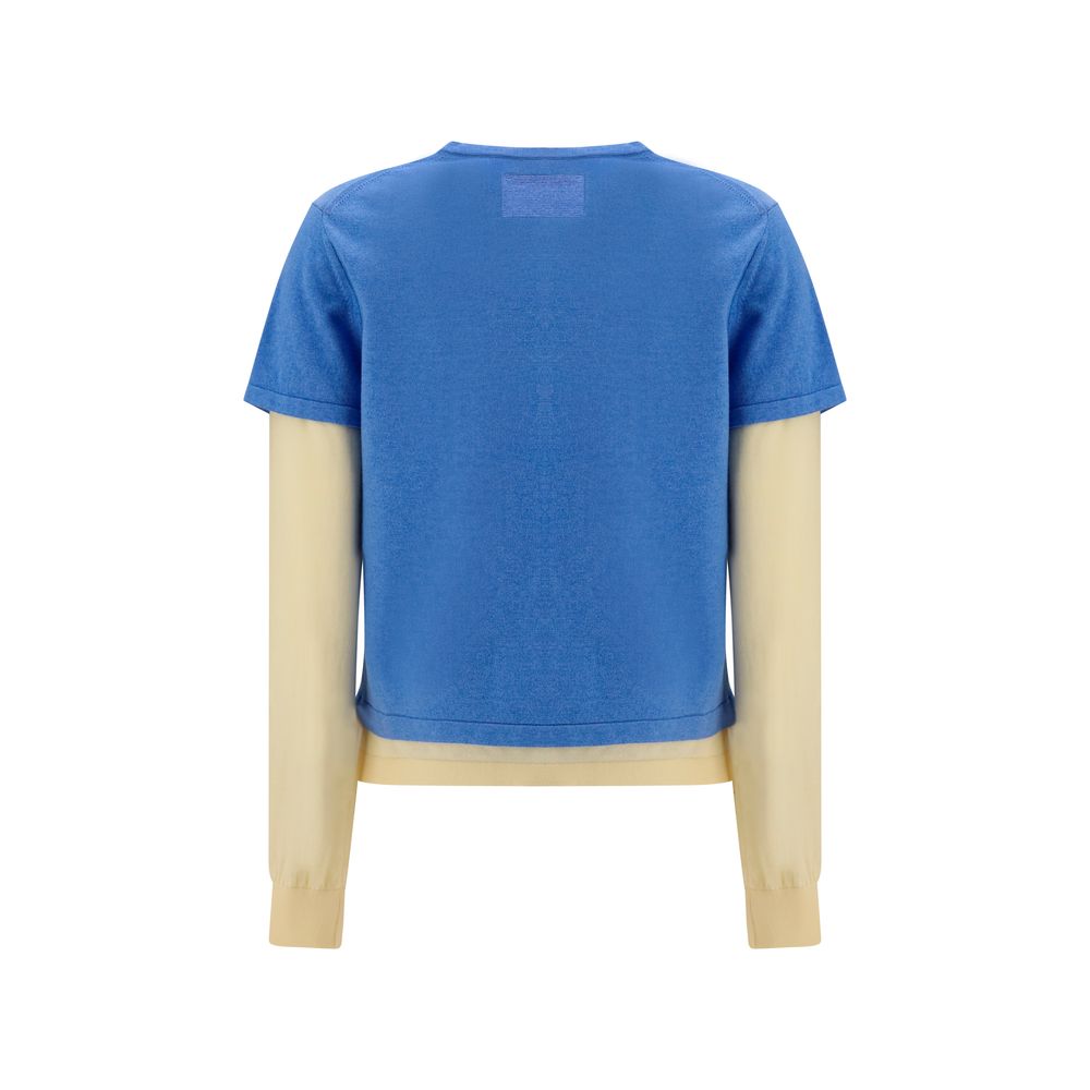 Guest in Residence Blue Cotton Sweatshirt | Regal Royce