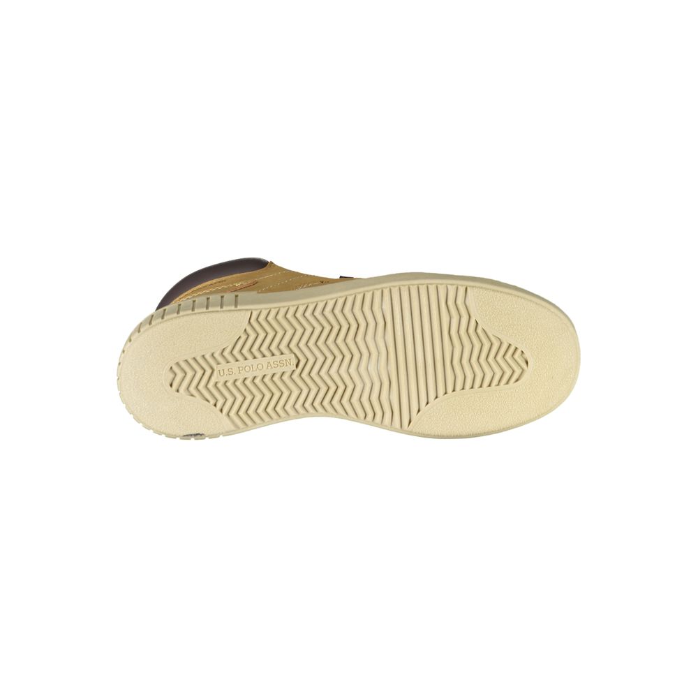 U.S. POLO ASSN. Brown Polyurethane Men's Sneaker | Regal Royce