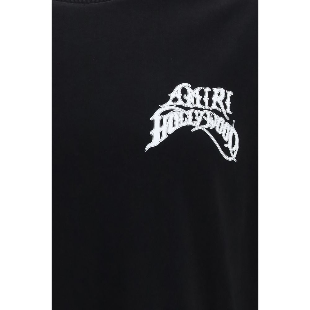 Amiri Black Cotton T-Shirt | Regal Royce