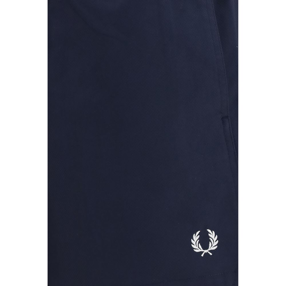 Fred Perry Blue Recycled Polyester Clothing | Regal Royce