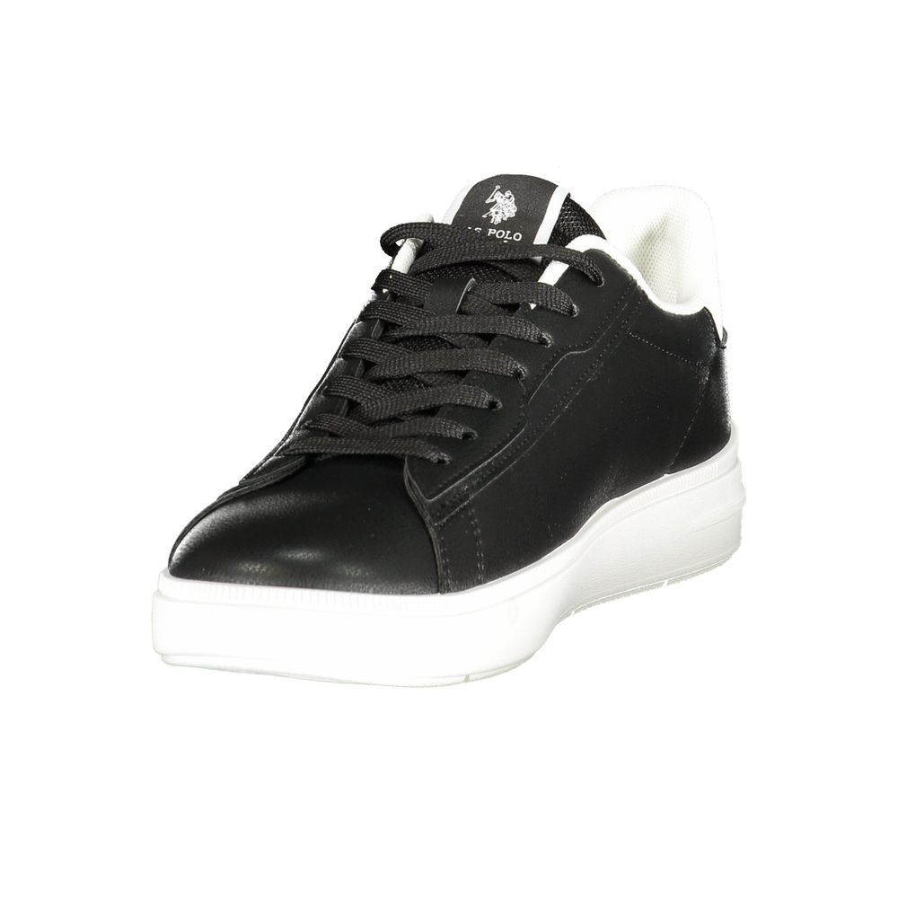 U.S. POLO ASSN. Black Polyester Men's Sneaker | Regal Royce