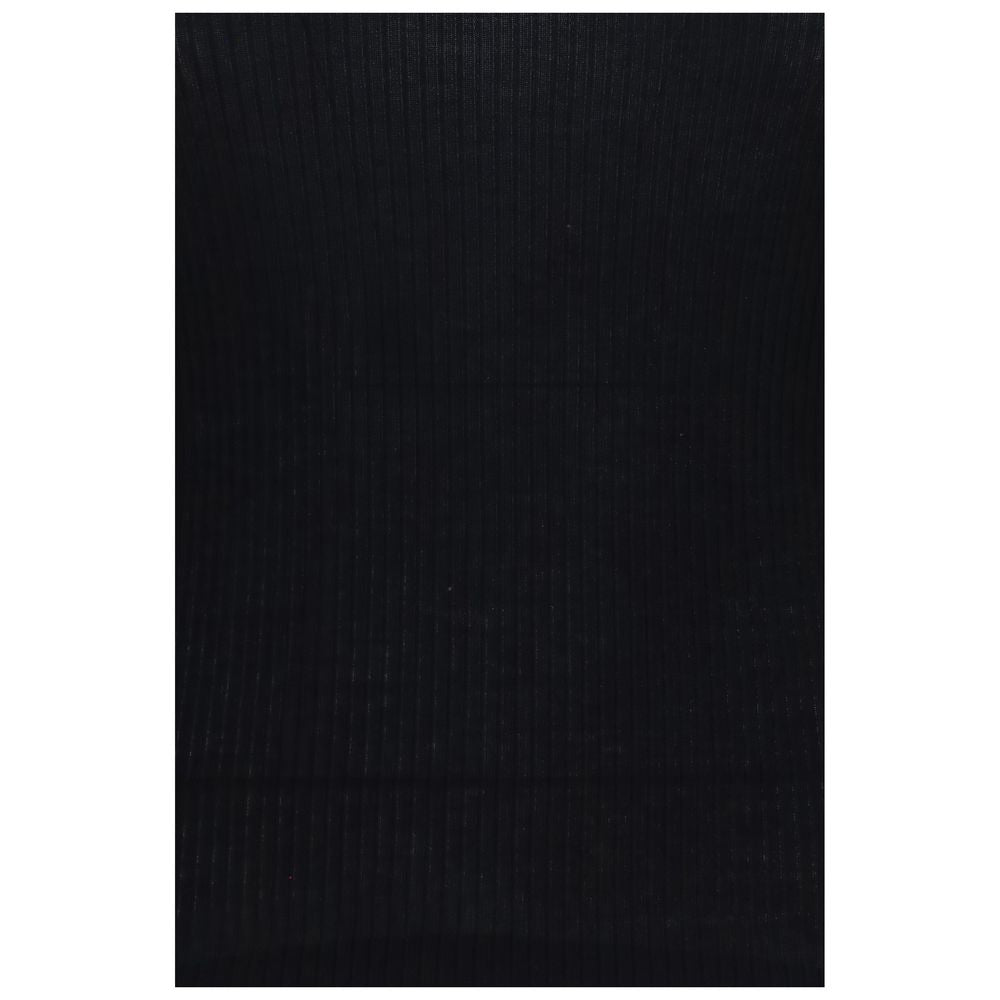 The Row Black Cotton Tank Tops | Regal Royce