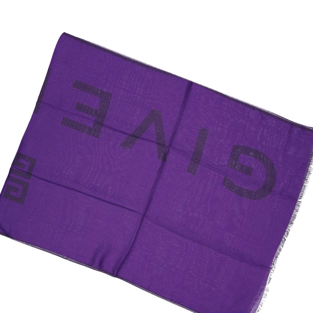 Givenchy Purple Cashmere Scarf | Regal Royce
