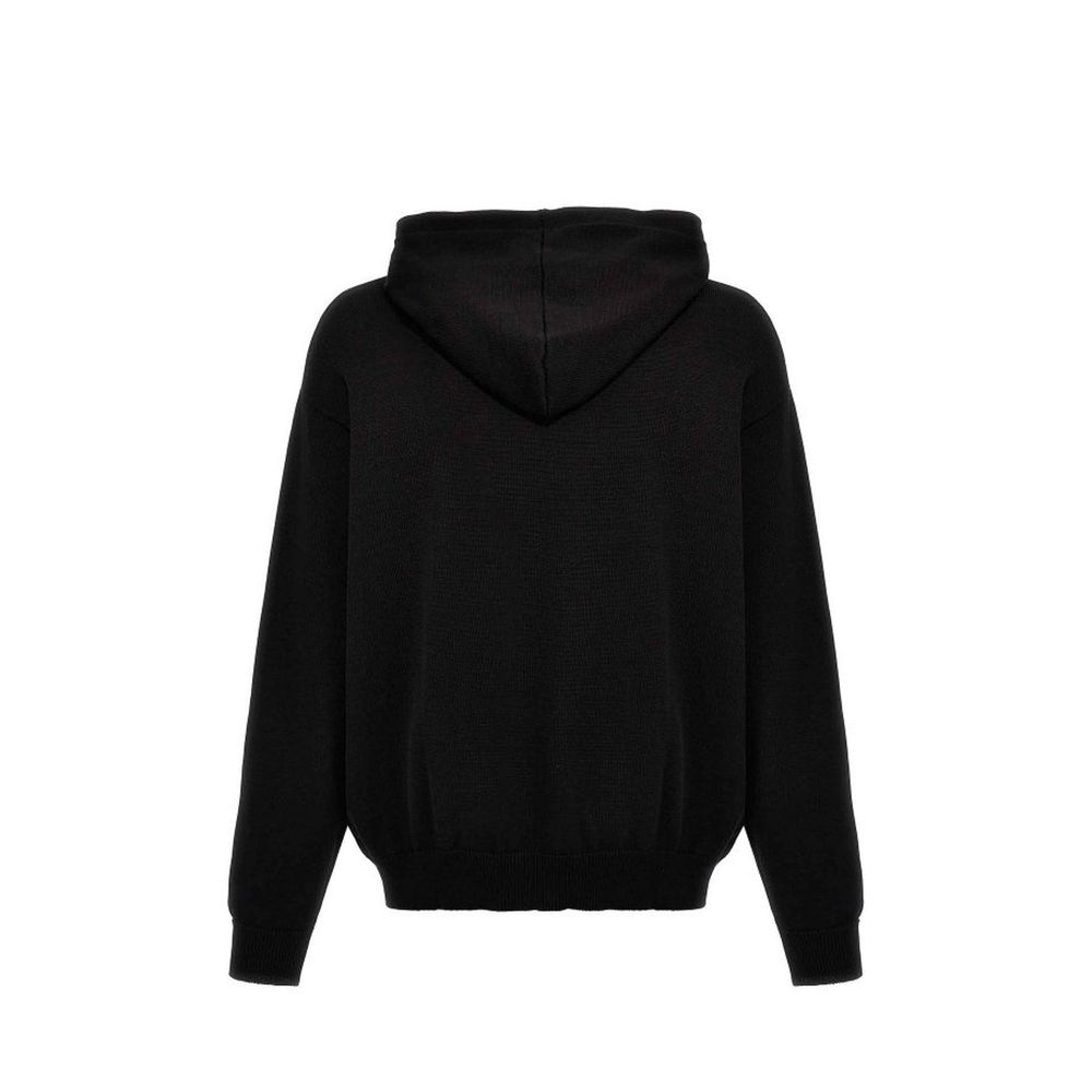 Moschino Couture Black Cotton Sweatshirt | Regal Royce