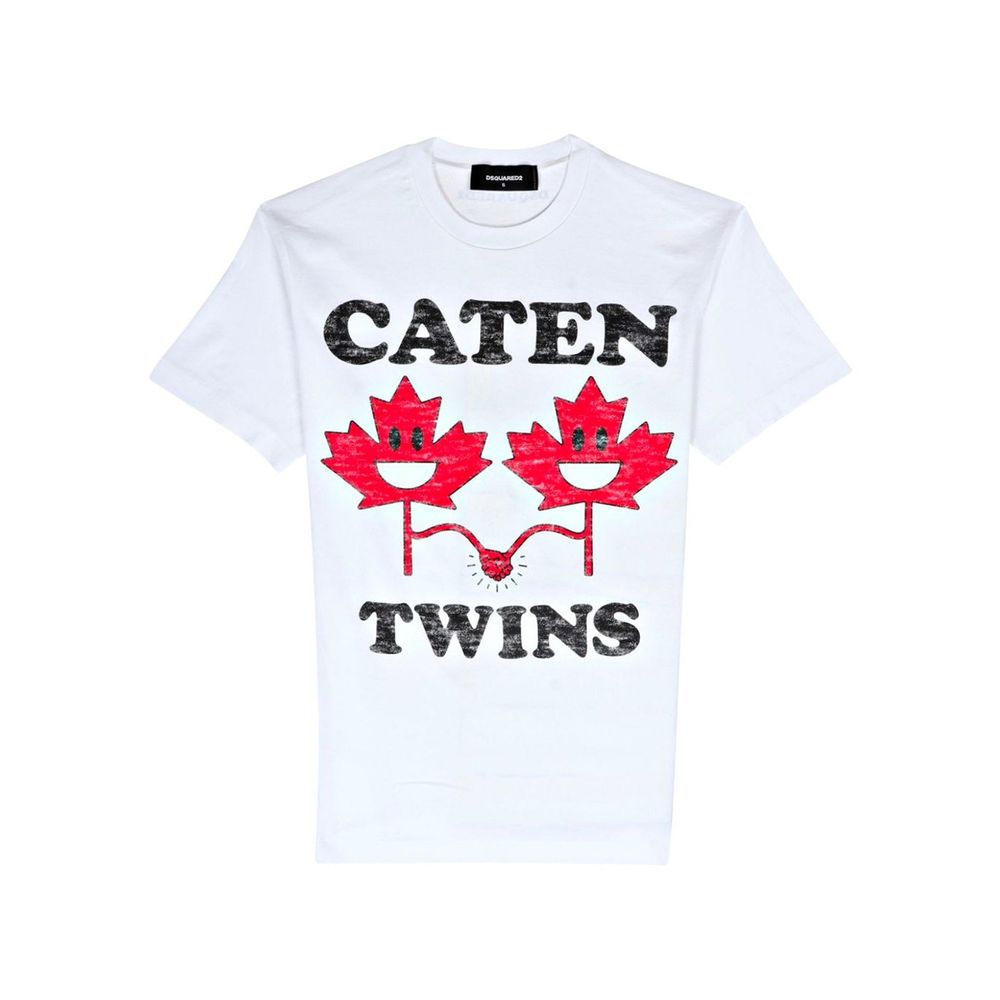 Dsquared² White Cotton T-Shirt | Regal Royce