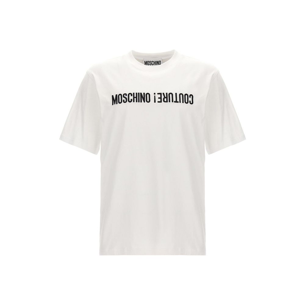 Moschino White Cotton T-Shirt | Regal Royce