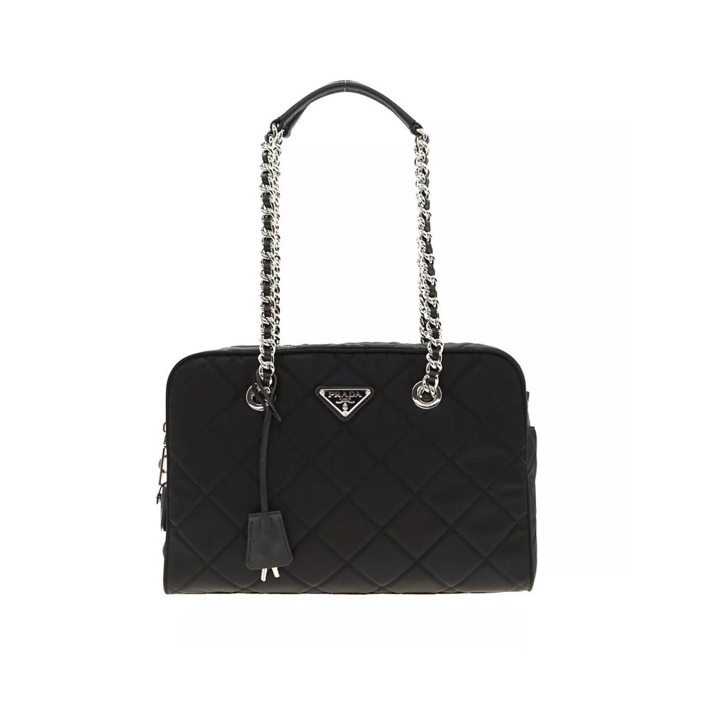 Prada Black Nylon Shoulder Bag | Regal Royce