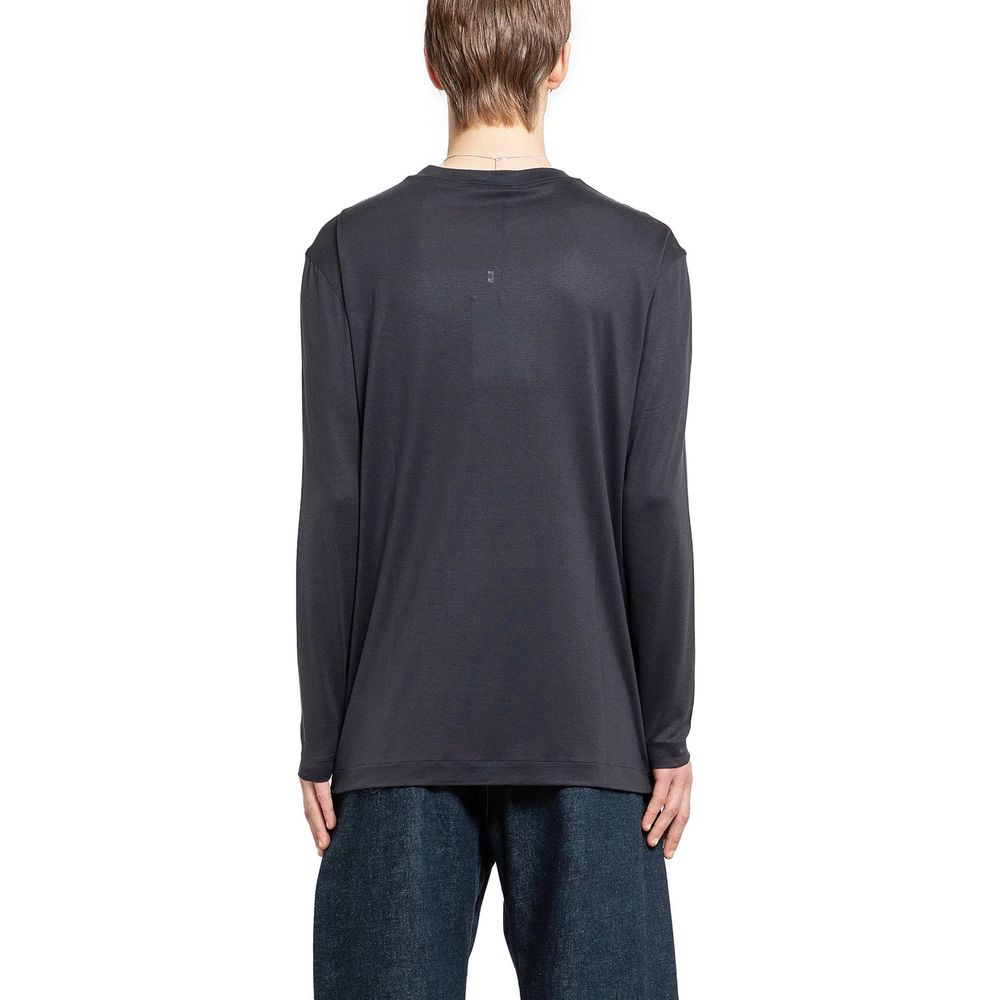 Lemaire Black Silk T-Shirt | Regal Royce