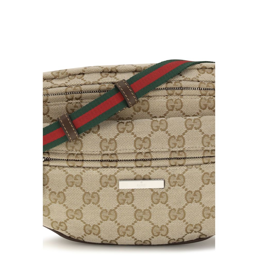 Gucci Beige Fabric Shoulder Bag | Regal Royce