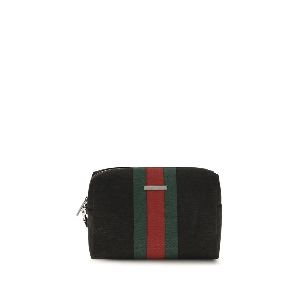 Gucci Black Fabric Shoulder Bag | Regal Royce