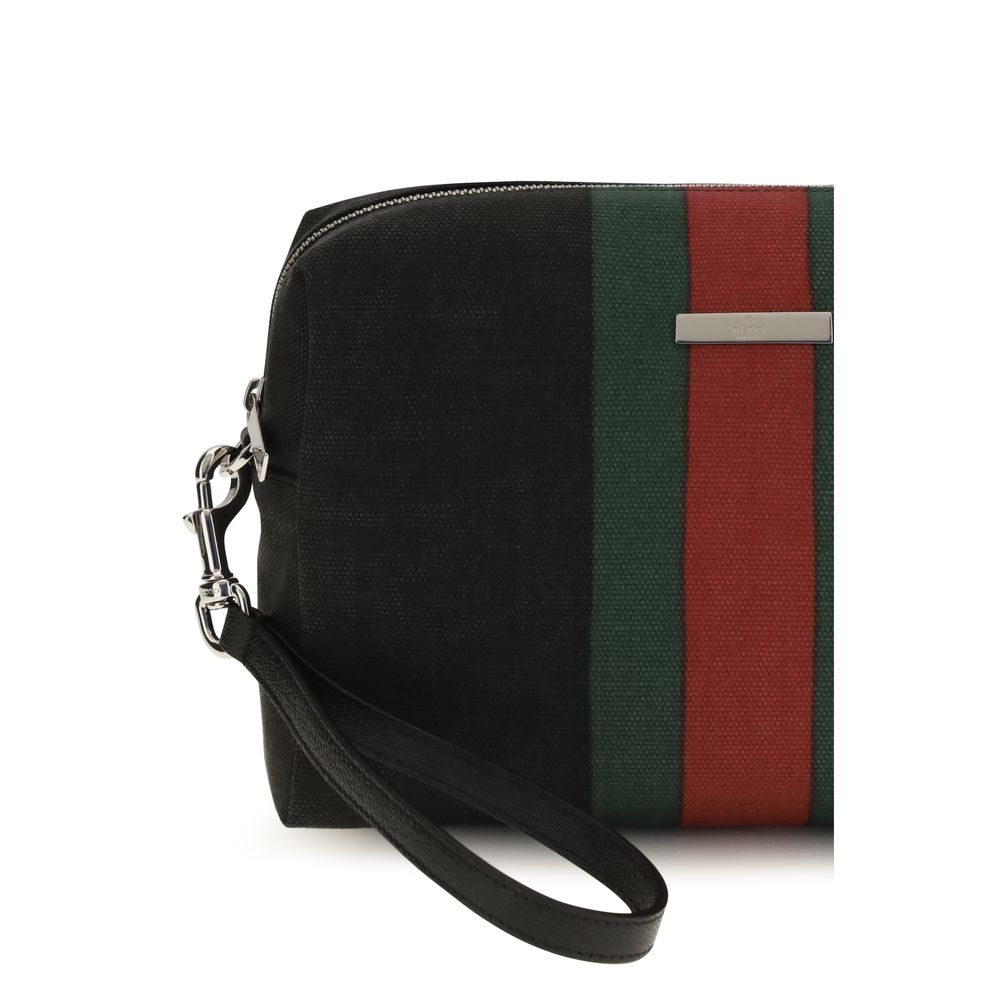 Gucci Black Fabric Shoulder Bag | Regal Royce