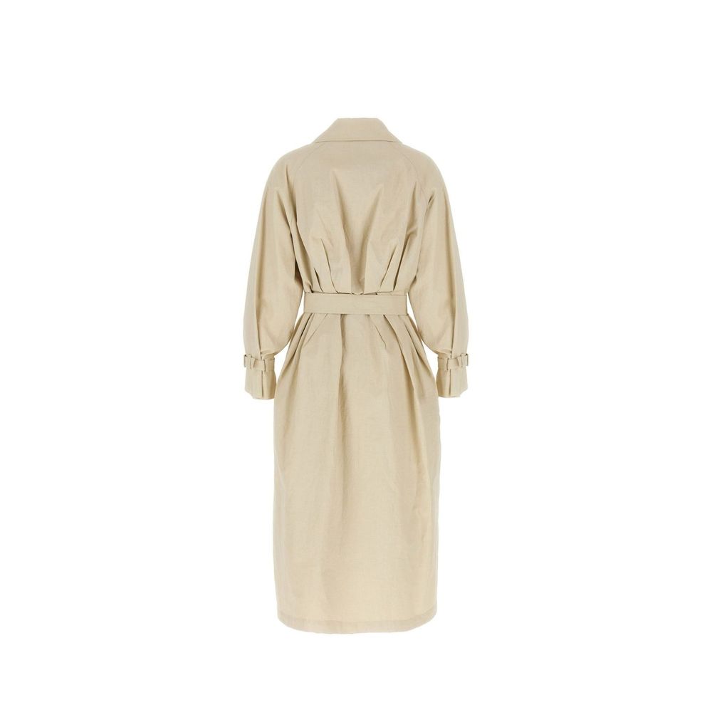Max Mara Beige Cotton Coat | Regal Royce