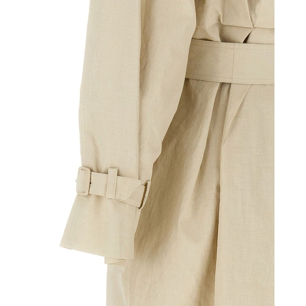 Max Mara Beige Cotton Coat | Regal Royce
