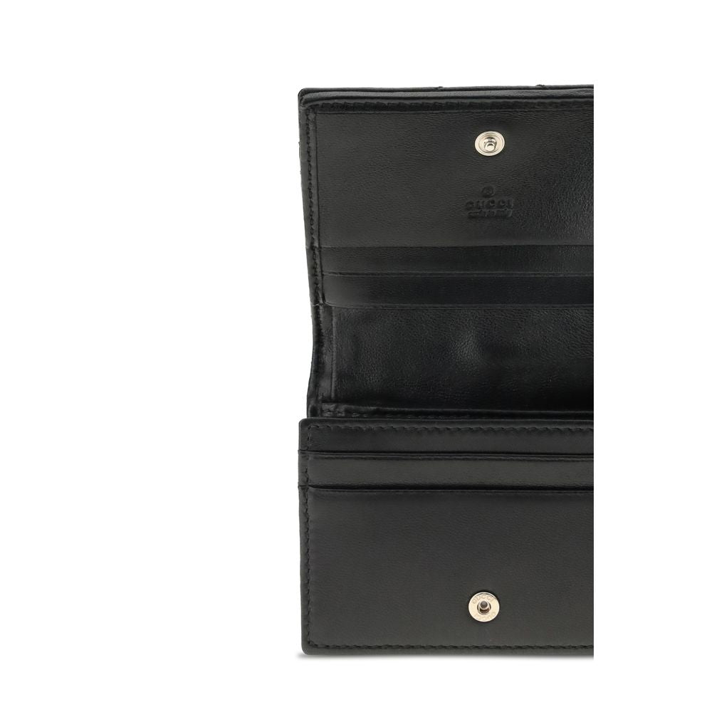 Gucci Black Lamb Ovis Aries Aries Wallet | Regal Royce