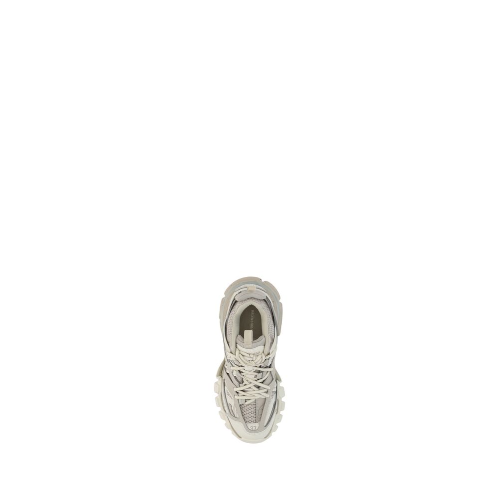Balenciaga White Polyethylene Athletic Sneakers | Regal Royce