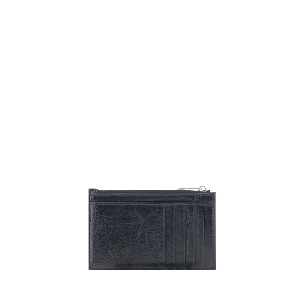 Balenciaga Black Lamb Ovis Aries Aries Wallet | Regal Royce