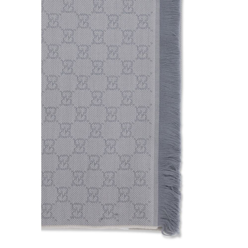 Gucci Gray Wool Scarf | Regal Royce