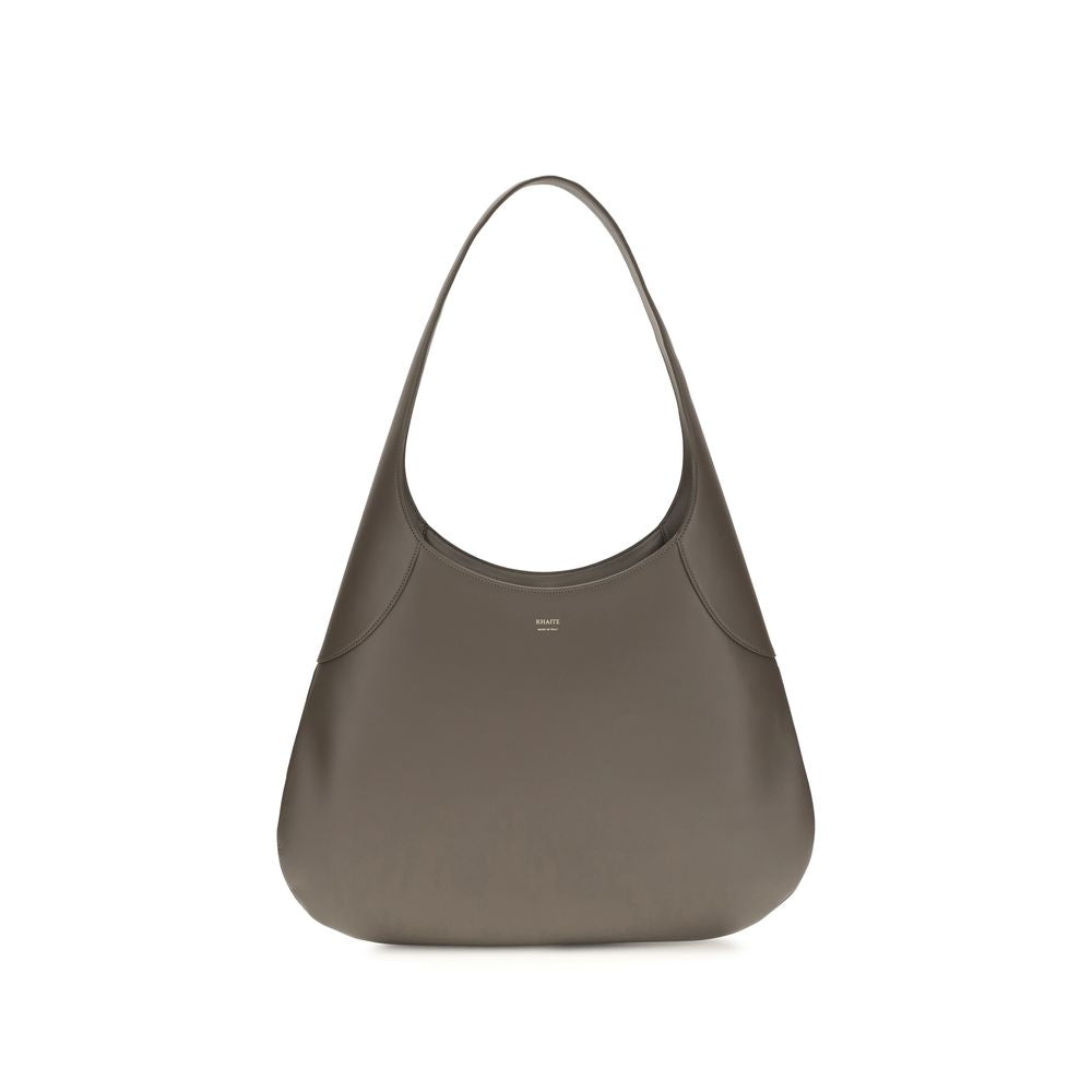 Khaite Gray Calf Leather Bos Taurus Handbag | Regal Royce