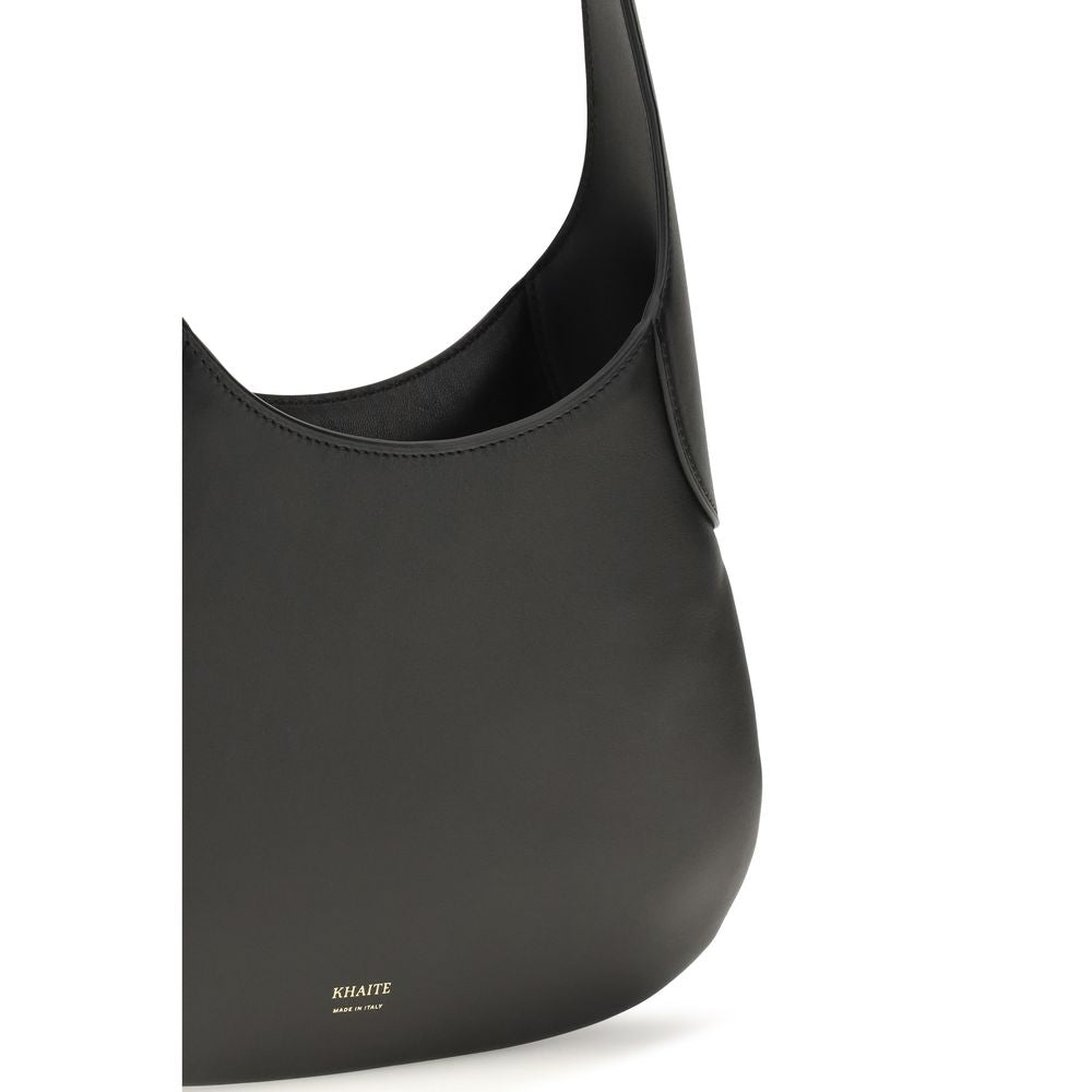 Khaite Black Calf Leather Bos Taurus Handbag | Regal Royce