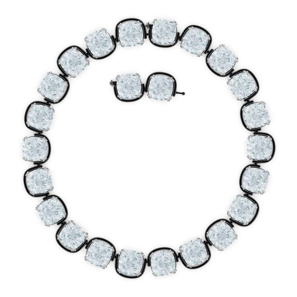 Swarovski Gray Glass Necklace | Regal Royce