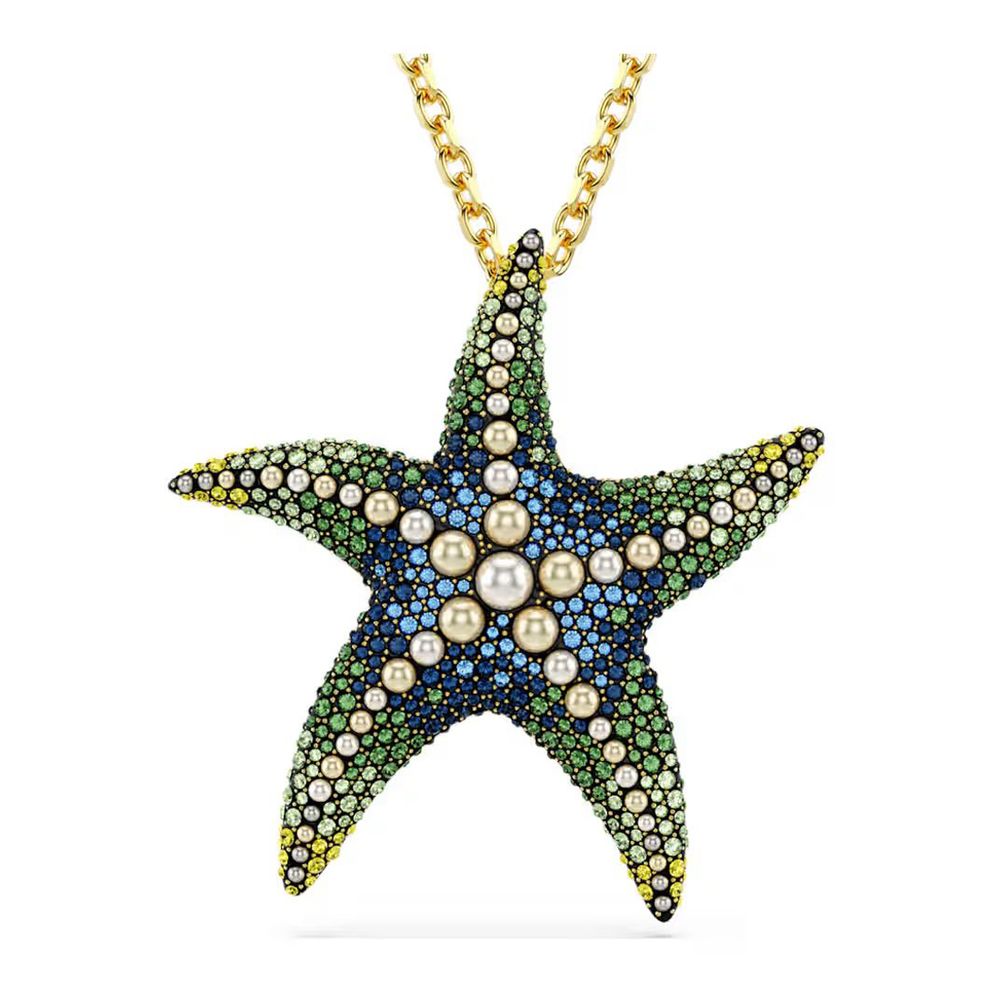 Swarovski Gold Stainless Steel Necklace | Regal Royce