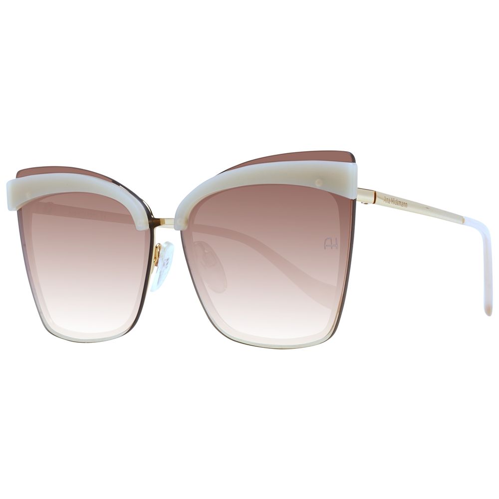 Ana Hickmann Beige Metal Sunglasses | Regal Royce