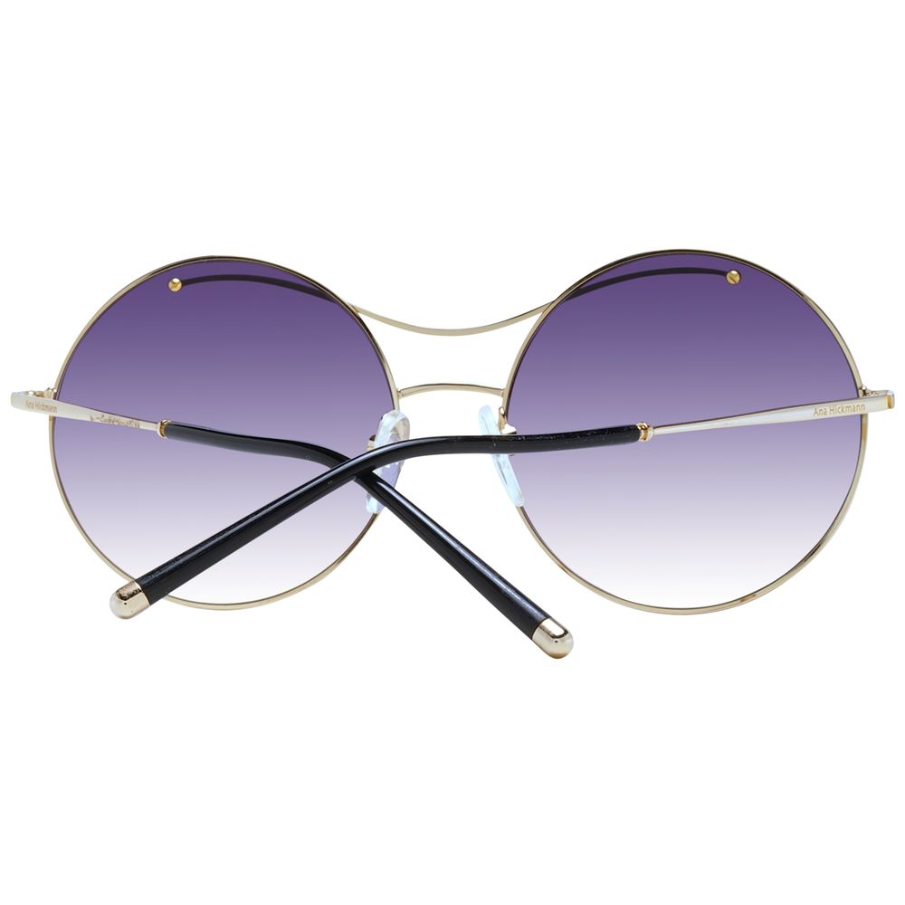 Ana Hickmann Gold Metal Sunglasses | Regal Royce