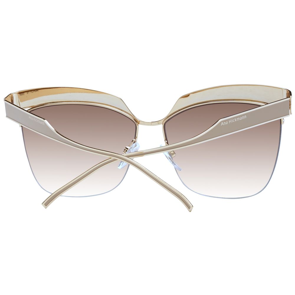 Ana Hickmann Gold Metal Sunglasses | Regal Royce
