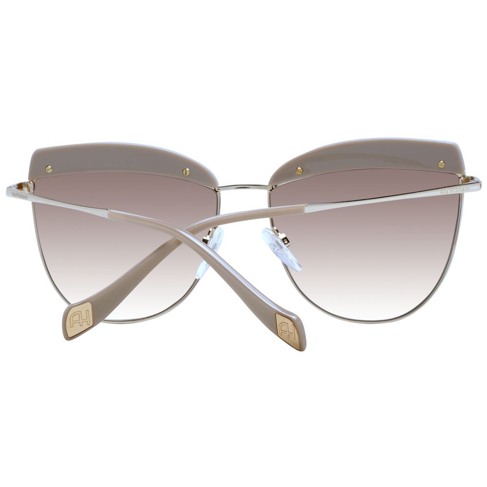 Ana Hickmann Beige Acetate Sunglasses | Regal Royce