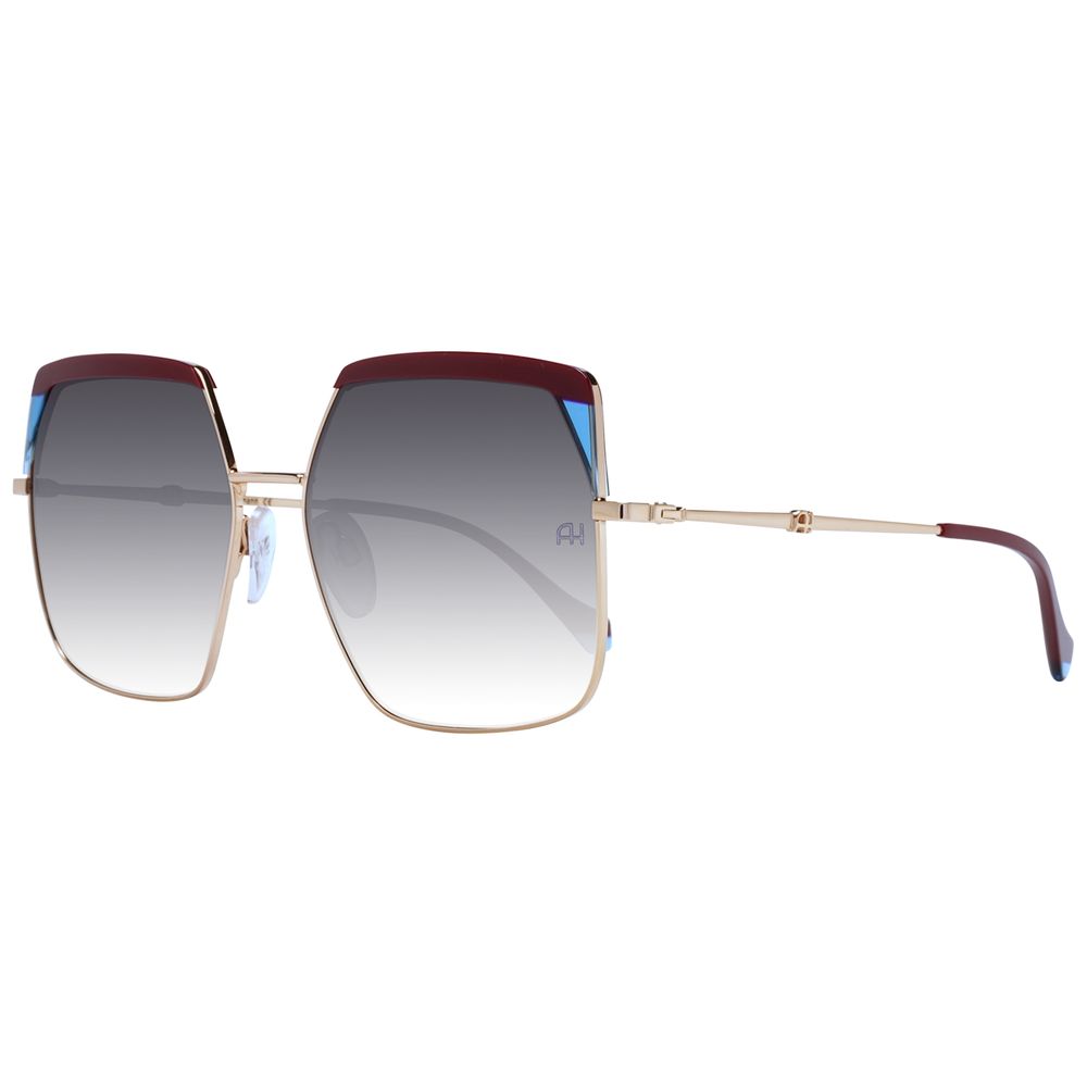 Ana Hickmann Gold Metal Sunglasses