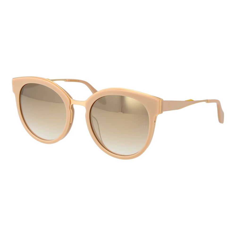 Ana Hickmann Beige Acetate Sunglasses