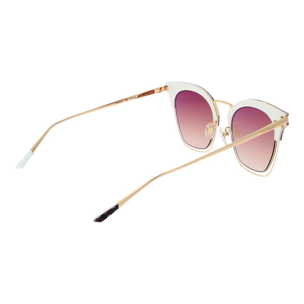 Ana Hickmann Gold Metal Sunglasses