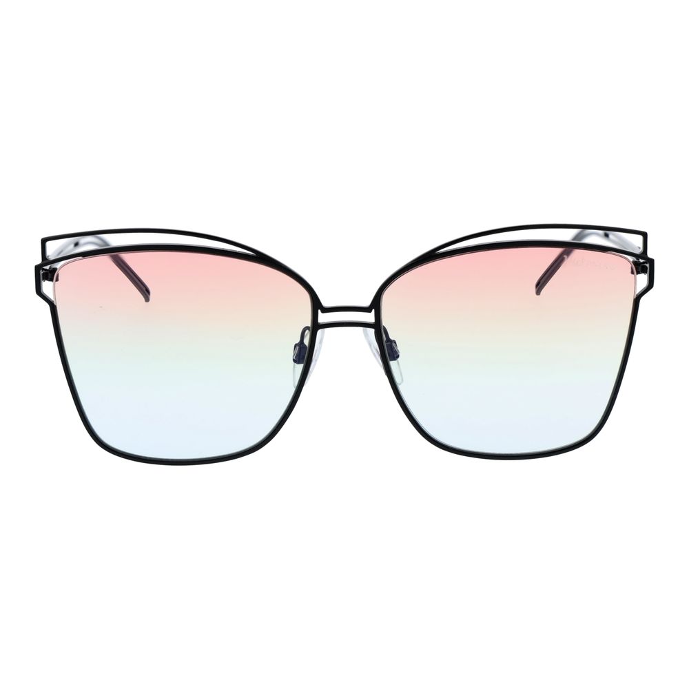 Ana Hickmann Black Metal Sunglasses | Regal Royce