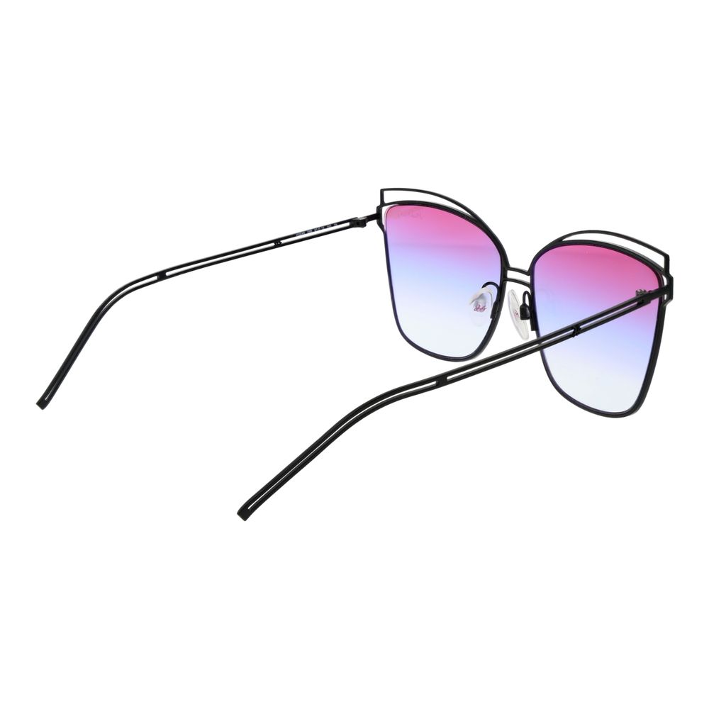 Ana Hickmann Black Metal Sunglasses | Regal Royce