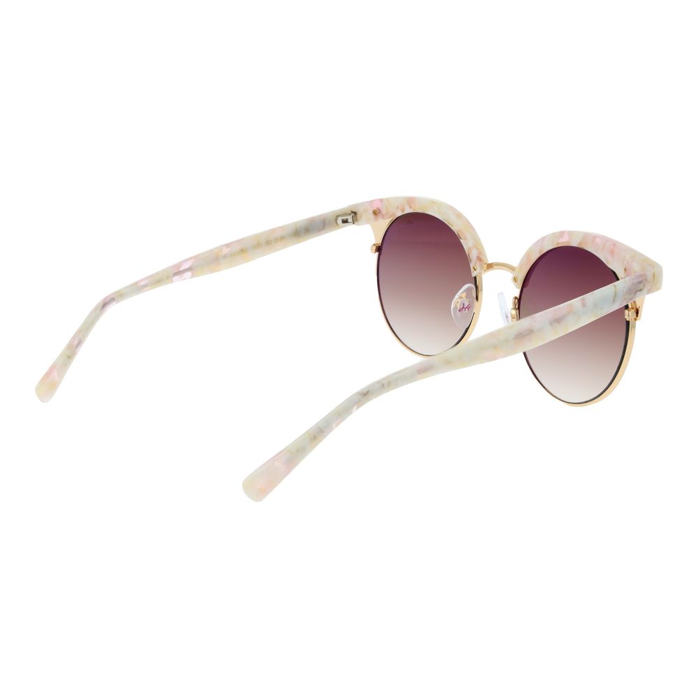 Ana Hickmann Beige Metal Sunglasses | Regal Royce