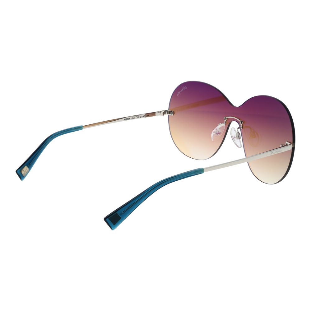 Ana Hickmann Gray Metal Sunglasses | Regal Royce