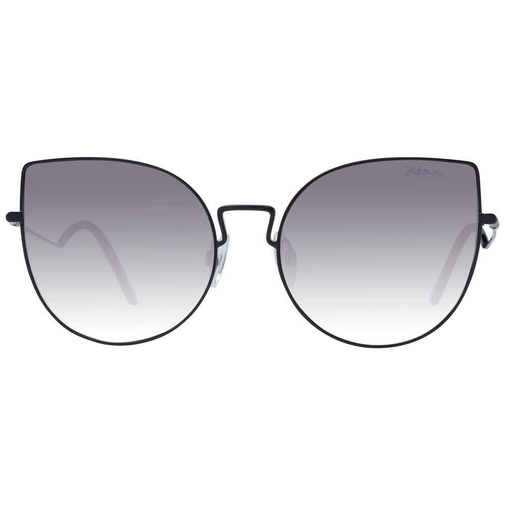 Ana Hickmann Black Metal Sunglasses