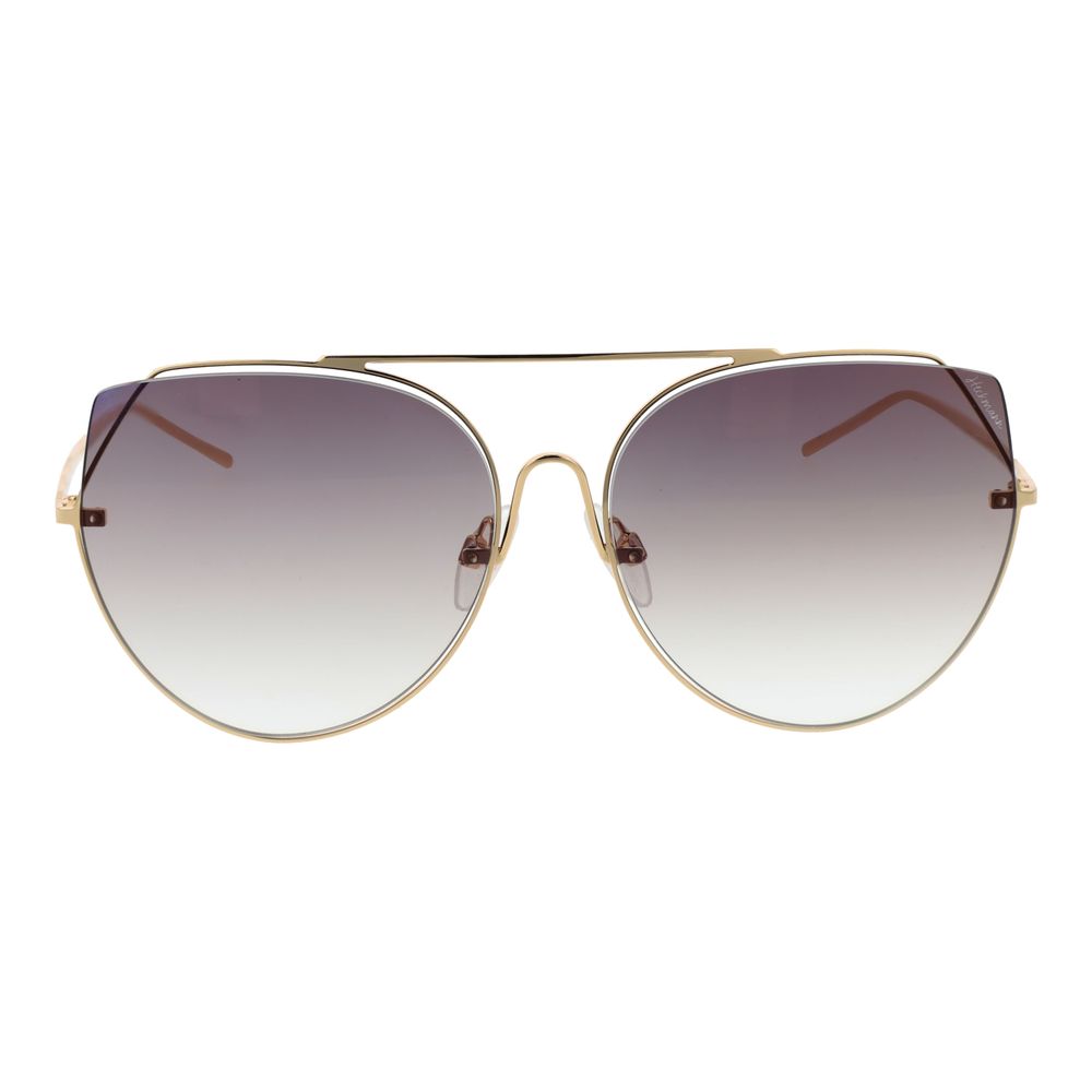 Ana Hickmann Gold Metal Sunglasses | Regal Royce